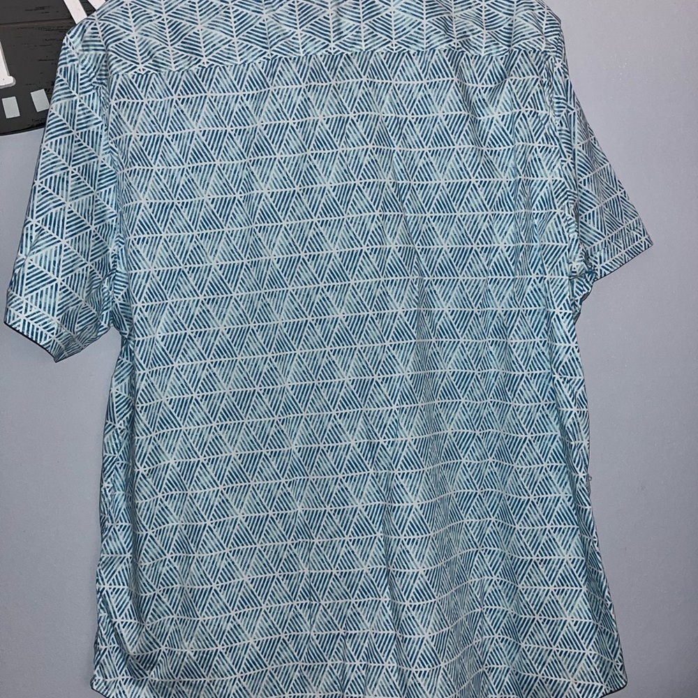 Robert Graham Like New Blue Patterned Button Down… - image 5